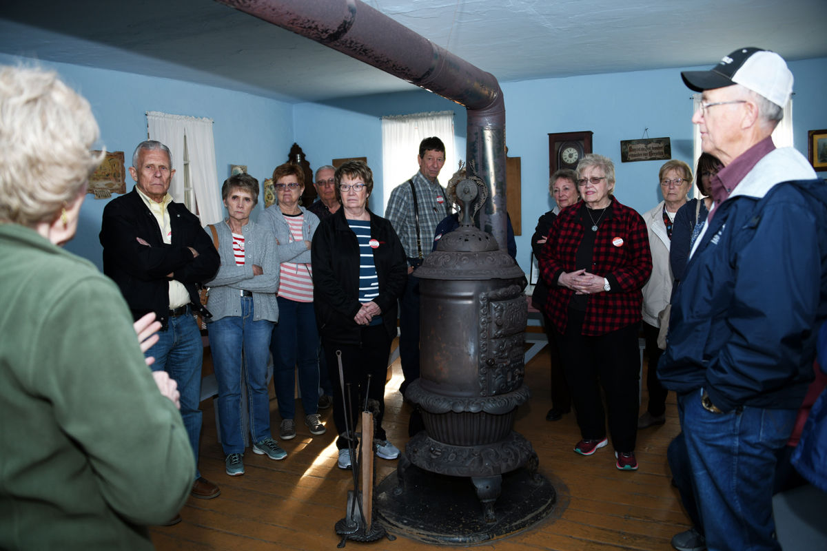 025 The Fun Club toured the communal kitchen in the Amana Colonies.JPG